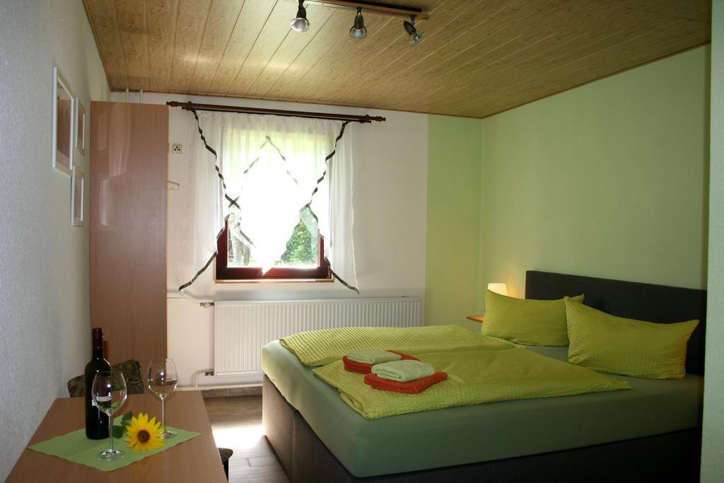 Pension Waldschanke Geyer ภายนอก รูปภาพ